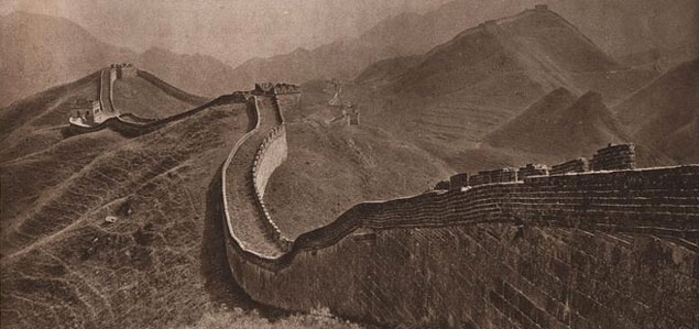 La Gran Muralla Xinesa a Nankou, 1920