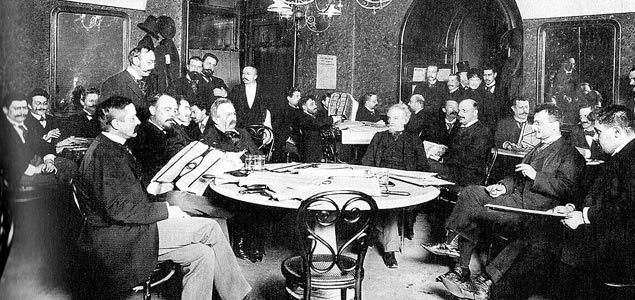 El antiguo Café Griensteidl, punto de reunión de los miembros del grupo "Joven Viena".
