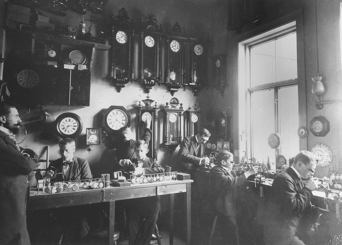 Watchmakers, c. 1900