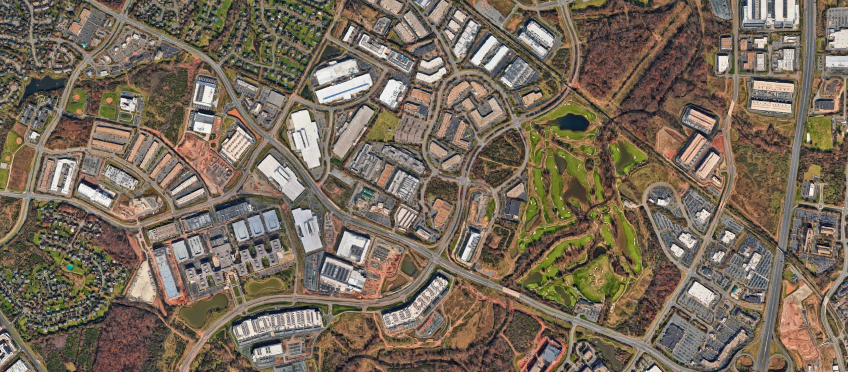 Data Center Alley | Google Maps