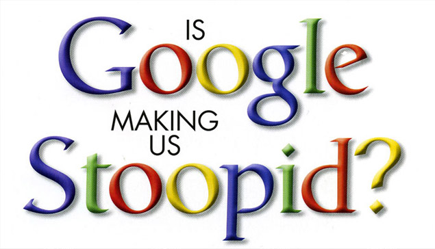 «¿Nos hace Google más estúpidos?». Artículo de la revista The Atlantic.