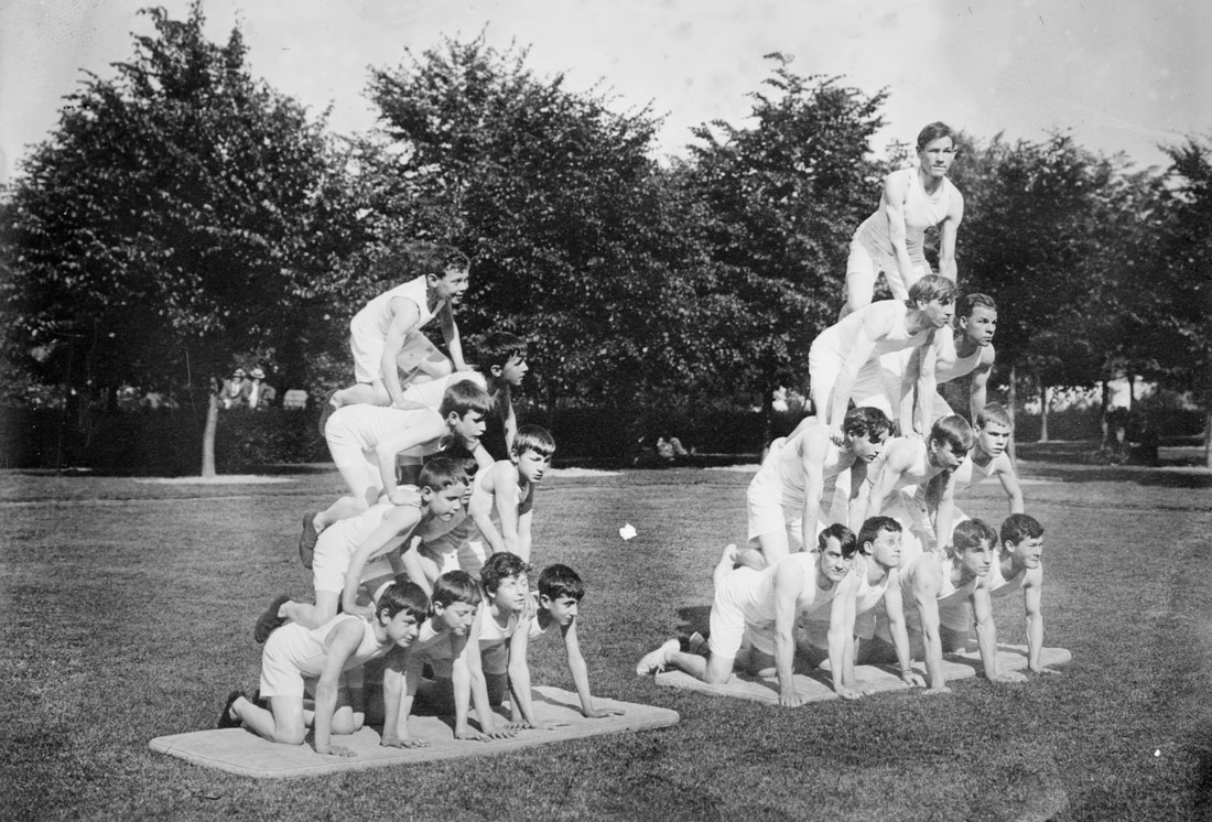 Atletes cecs a Overbrook. Filadèlfia, 1911