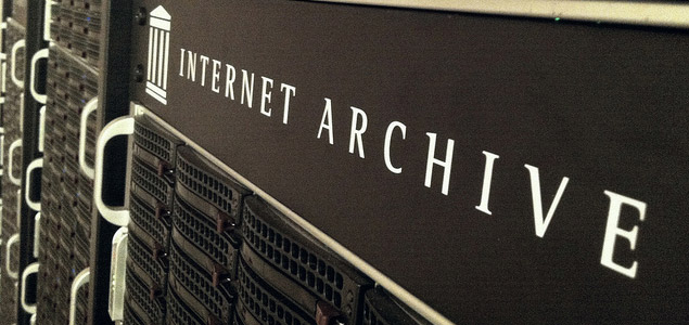 Internet Archive servers.