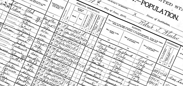 1900 US Federal Census. 