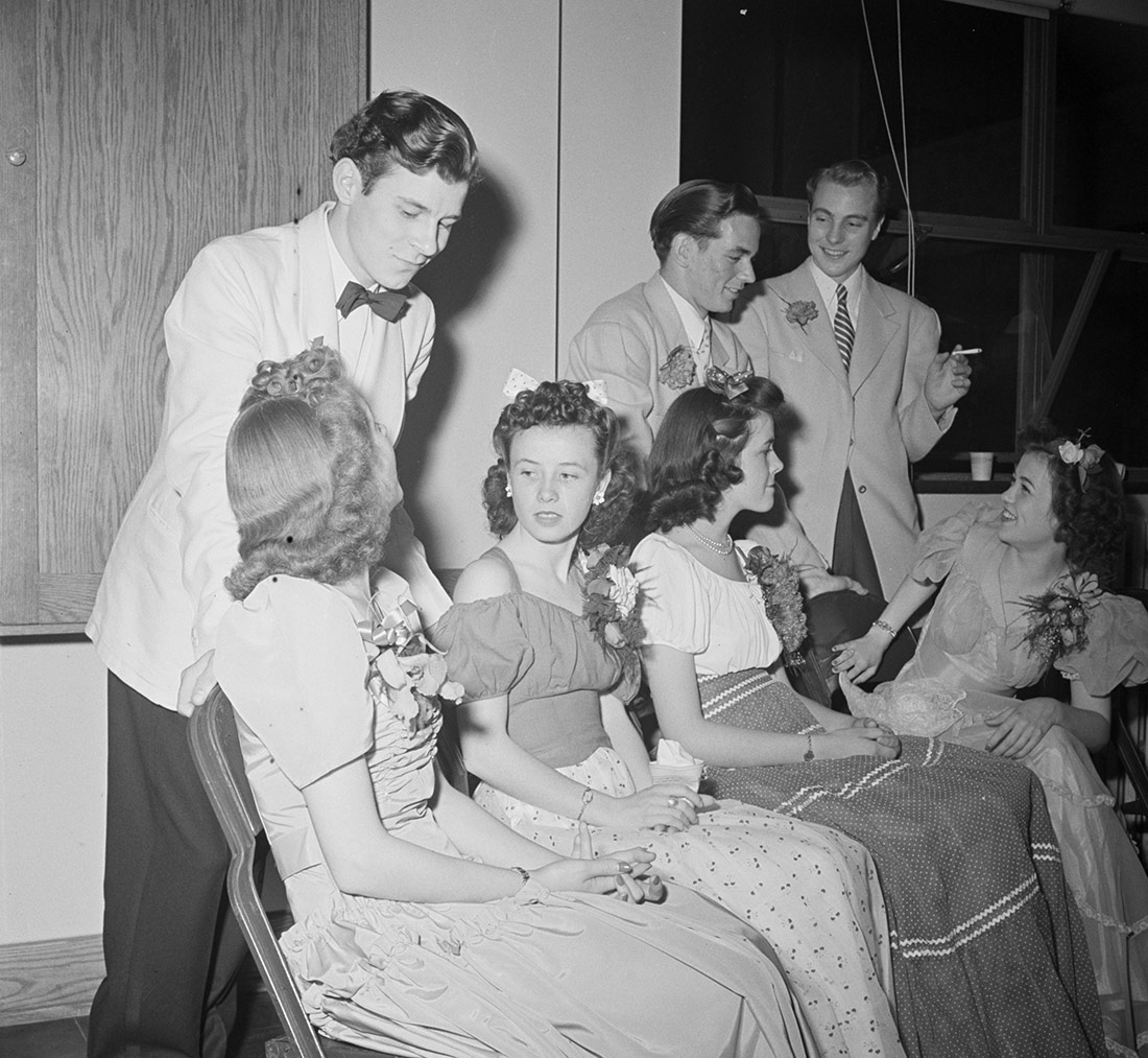 Baile de graduación. Maryland, 1942